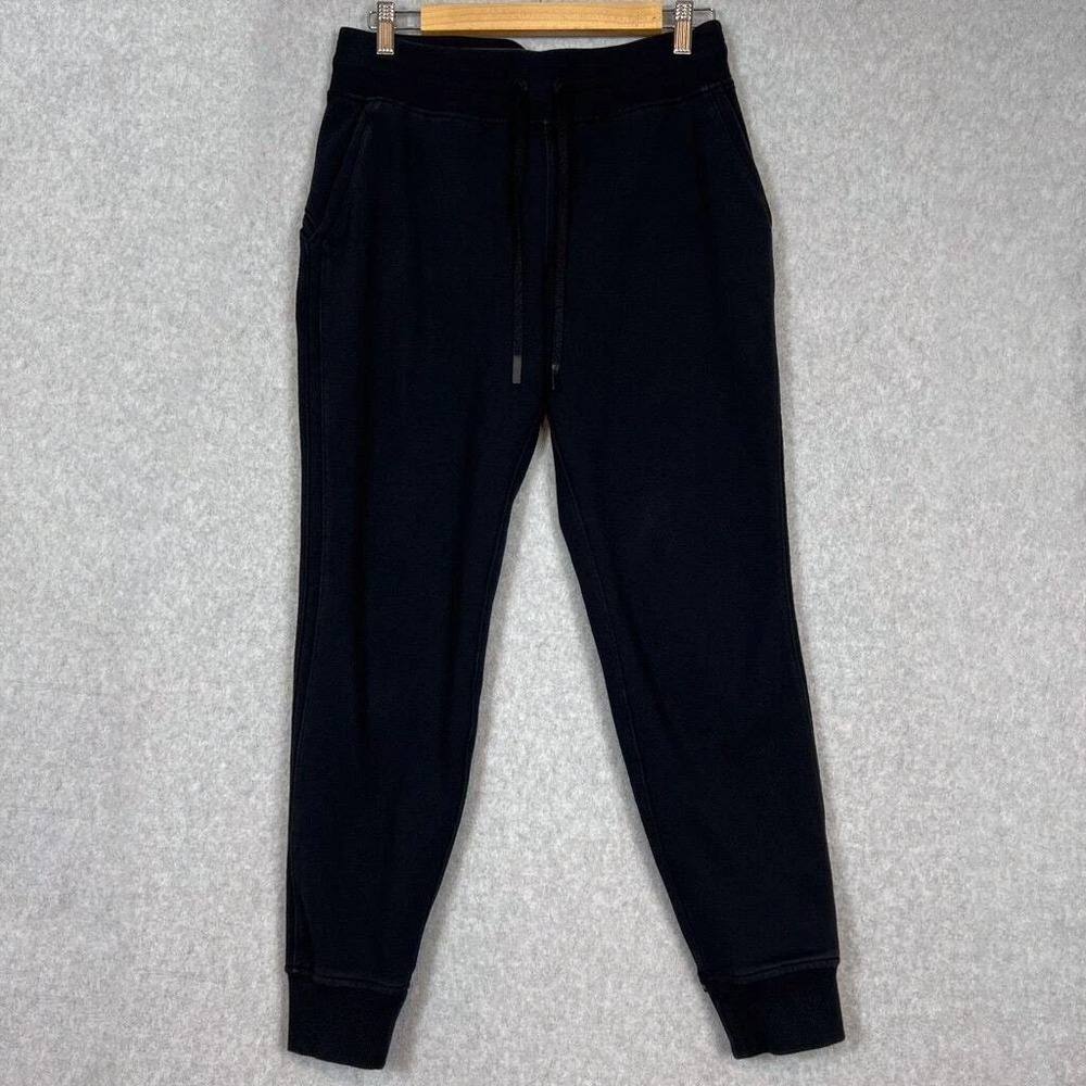 Lululemon Warm Down Jogger II 28" Womens Size 8 Black Comfort Drawstring Pockets
